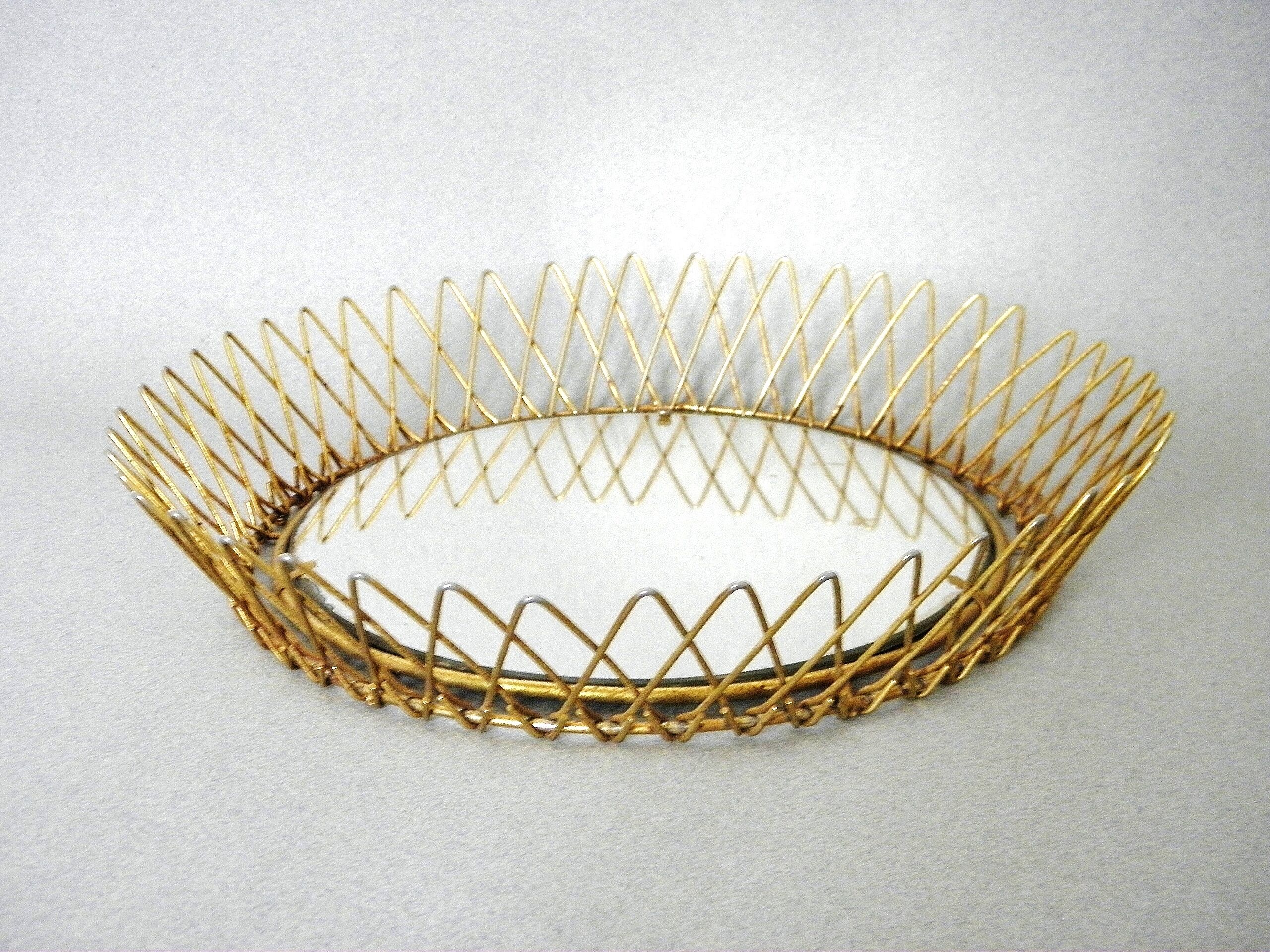Mirror wire sun dore 1950 30x30cm