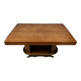 Art Deco period extending table in rosewood circa 1930 (281cm)