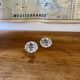 Pair of crystal salt shakers