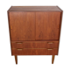 Mid- century modern  teak bookcase, cabinet, 1960 Denmark