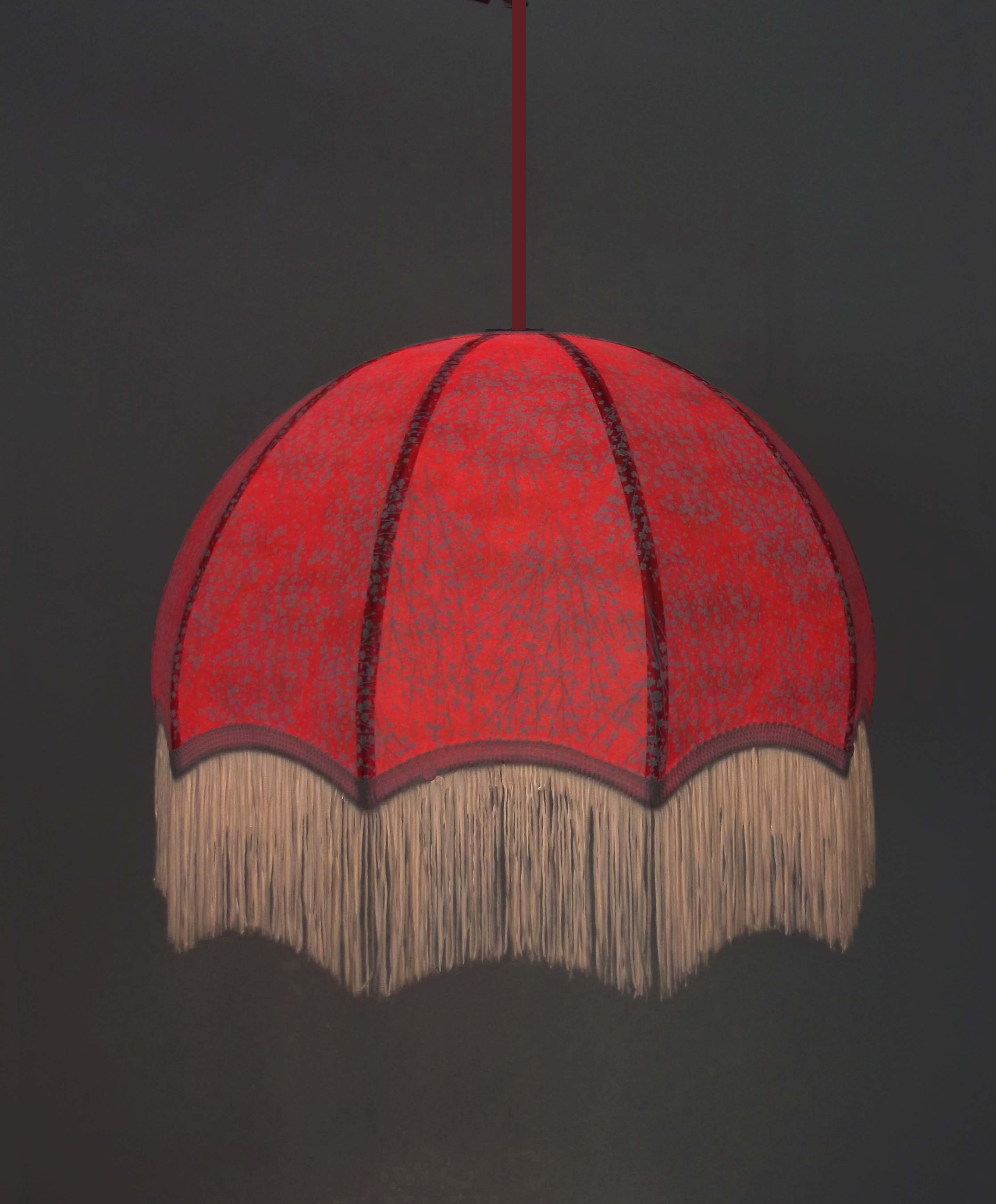 Japanese paper pendant lamp