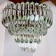 Venini chandelier, 4 levels, murano glass, Italy, 1970
