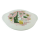Assiette à gâteau des années 1950 avec de beaux décors de cocktail et de bar à grünstadt.