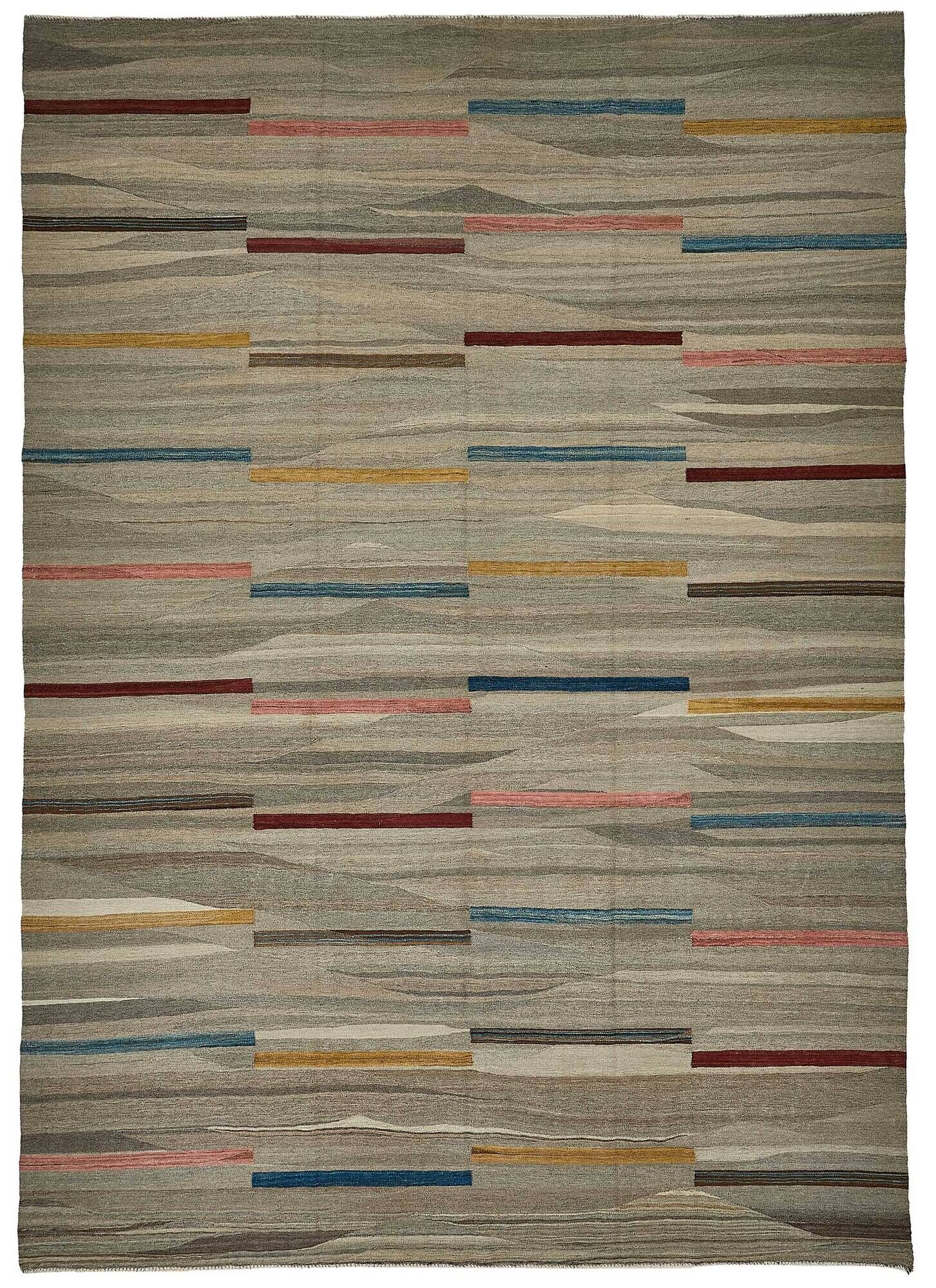 Contemporary Tribal Decorative Kilim 298 cm x 416 cm