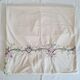 Antique embroidered tablecloth 254x166