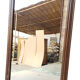 Ancient Burmese teak mirror
