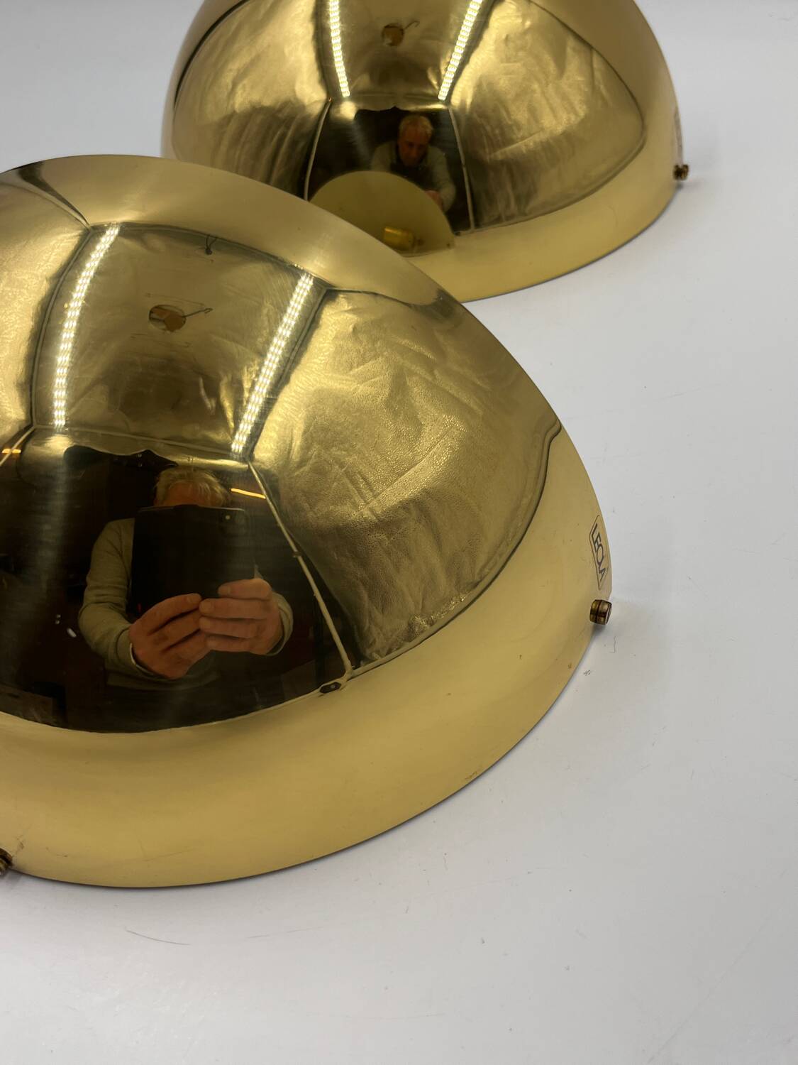 Set of two Leola wall lights