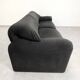 Cassina Maralunga 2.5-seater bicolour black/grey sofa