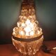 Hot air balloon wall lamp tassel crystal molded brass base dp 0523058