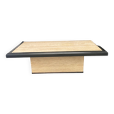 Old travertine coffee table