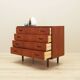 Commode en teck, design danois, années 1970, production : Danemark