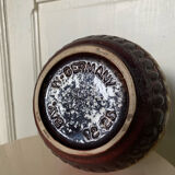 Vase Bay Scheurich Fat Lava West Germany 12 25