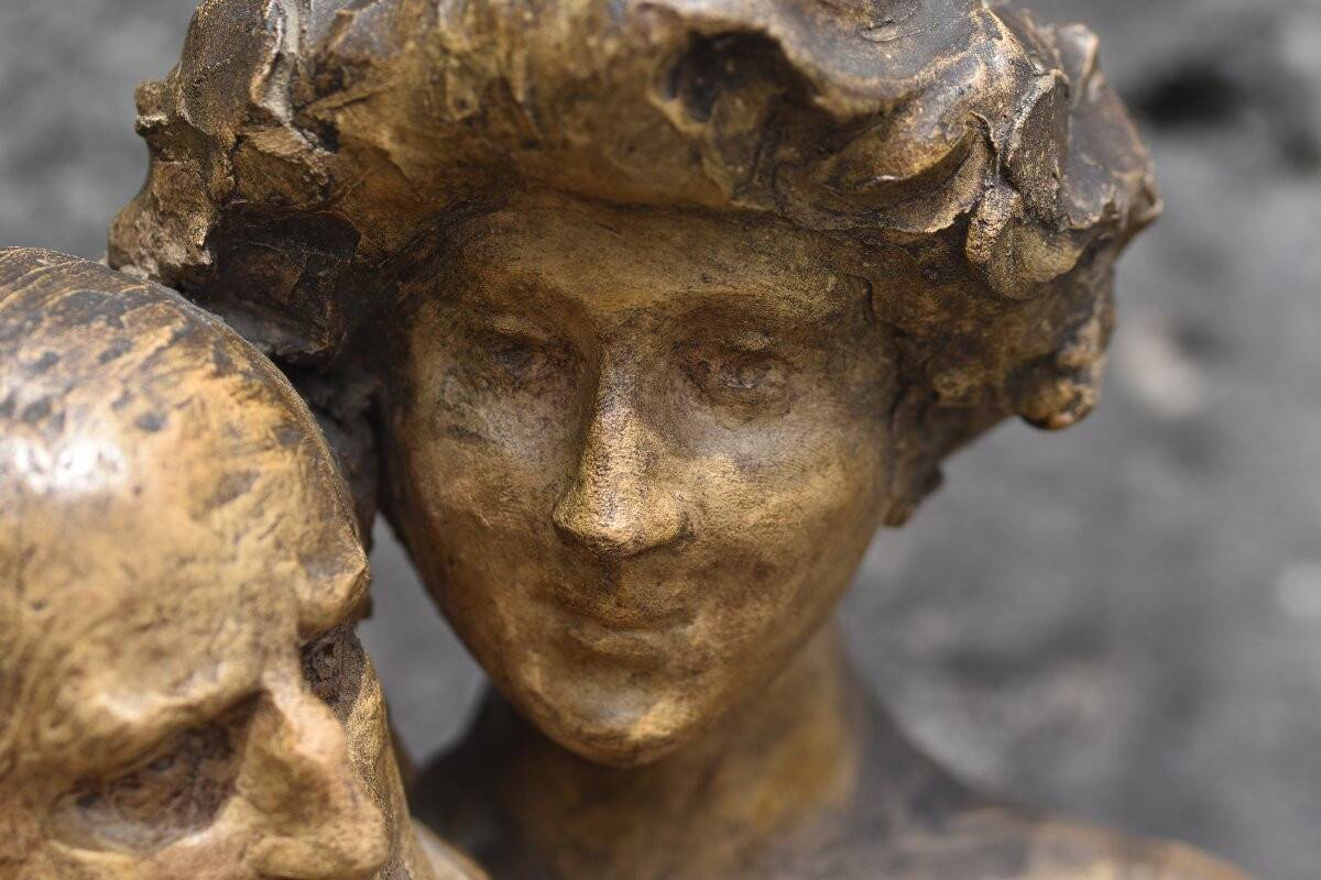 Agathon Léonard, Sketch with Three Heads (circa 1910)