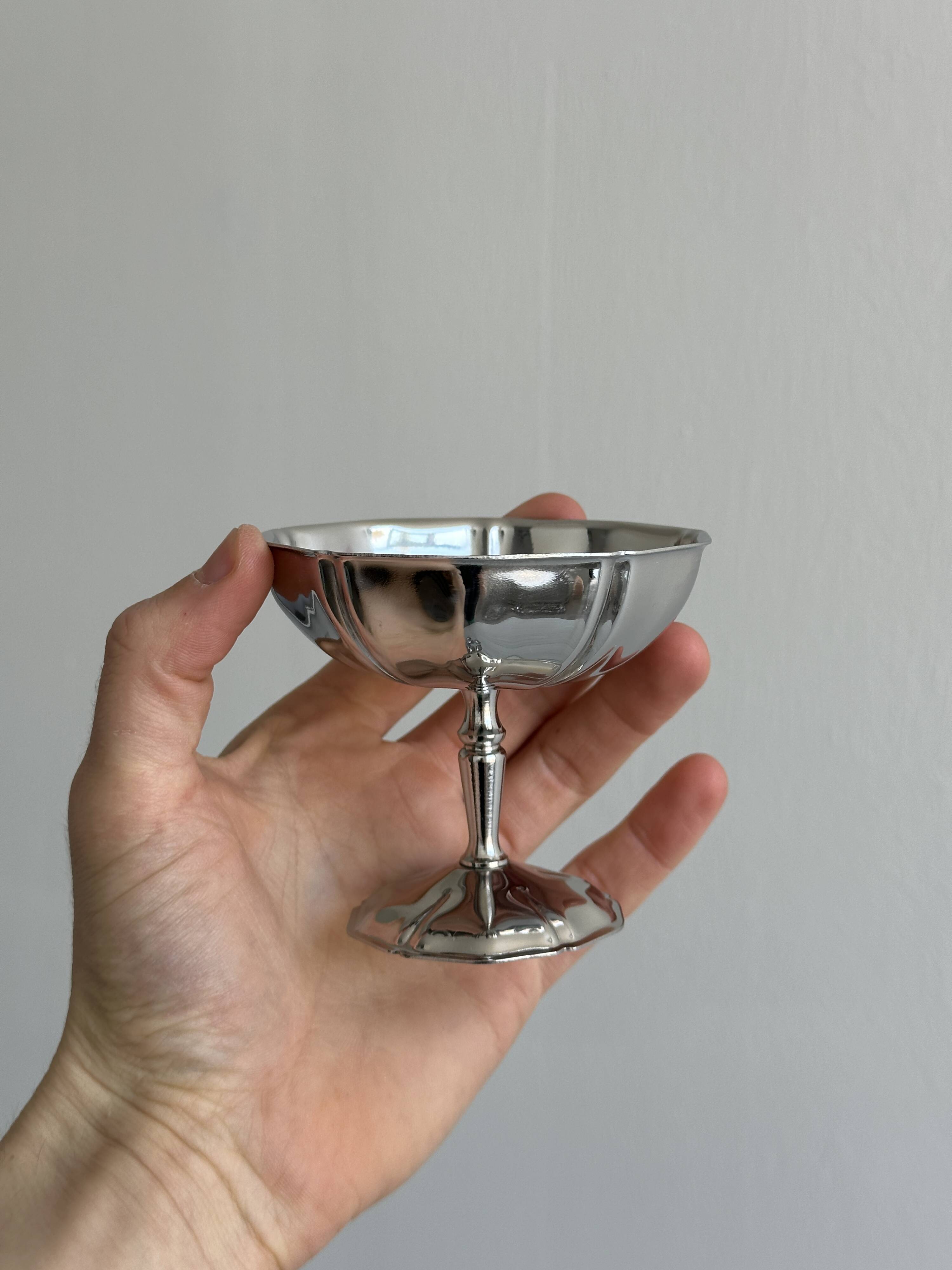 10 Letang Remy stainless steel footed bowls