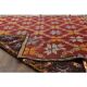 1970s Vintage Turkish Hand-Knotted Wool Cotton Red Area Rug 188x277