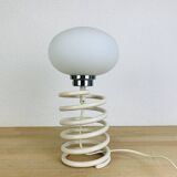Space Age spring lamp from the 70s
