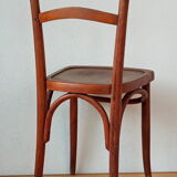 Art-nouveau bistro chair in bentwood