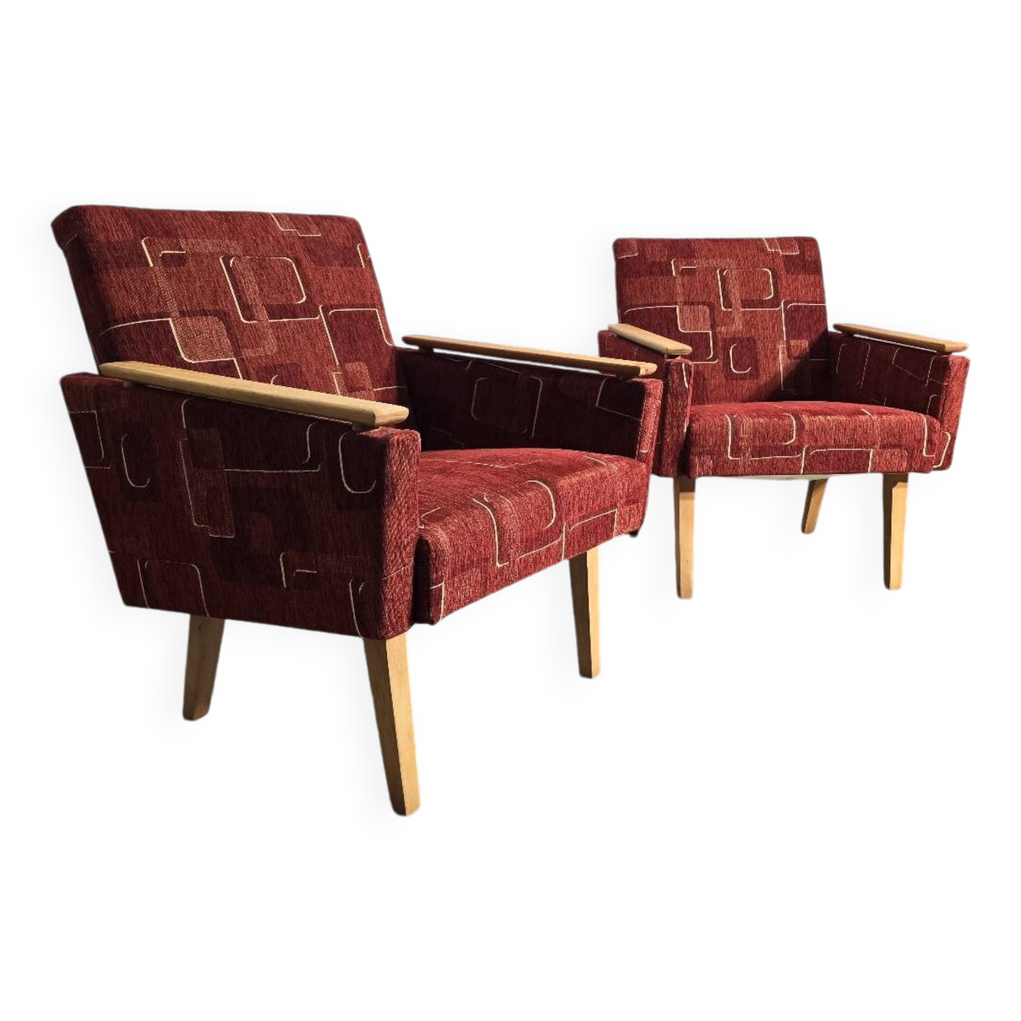 Armchairs from Tatra, Set of 2