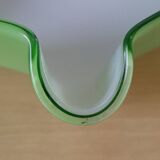 Green opaline lampshade, 1930.