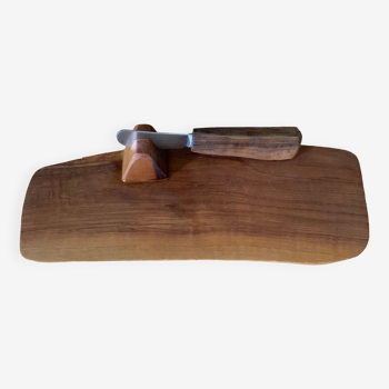 Wooden butter dish