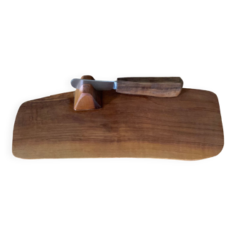 Wooden butter dish