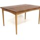 Teak "wallet" dining table, Sweden, 1960