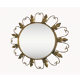 Mirror Sun " Witch's Eye " 50s. Deknudt * Hollywood Regency * Vintage