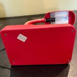 Vintage red articulated desk lamp