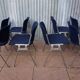 Chaise Castelli bleues de 1967