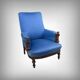 Fauteuil bergère en noyer – début XXe