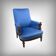 Fauteuil bergère en noyer – début XXe