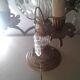 Lampe chandelles et pampilles