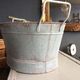 bassine en zinc Zinc Oval Basin Tub Bucket