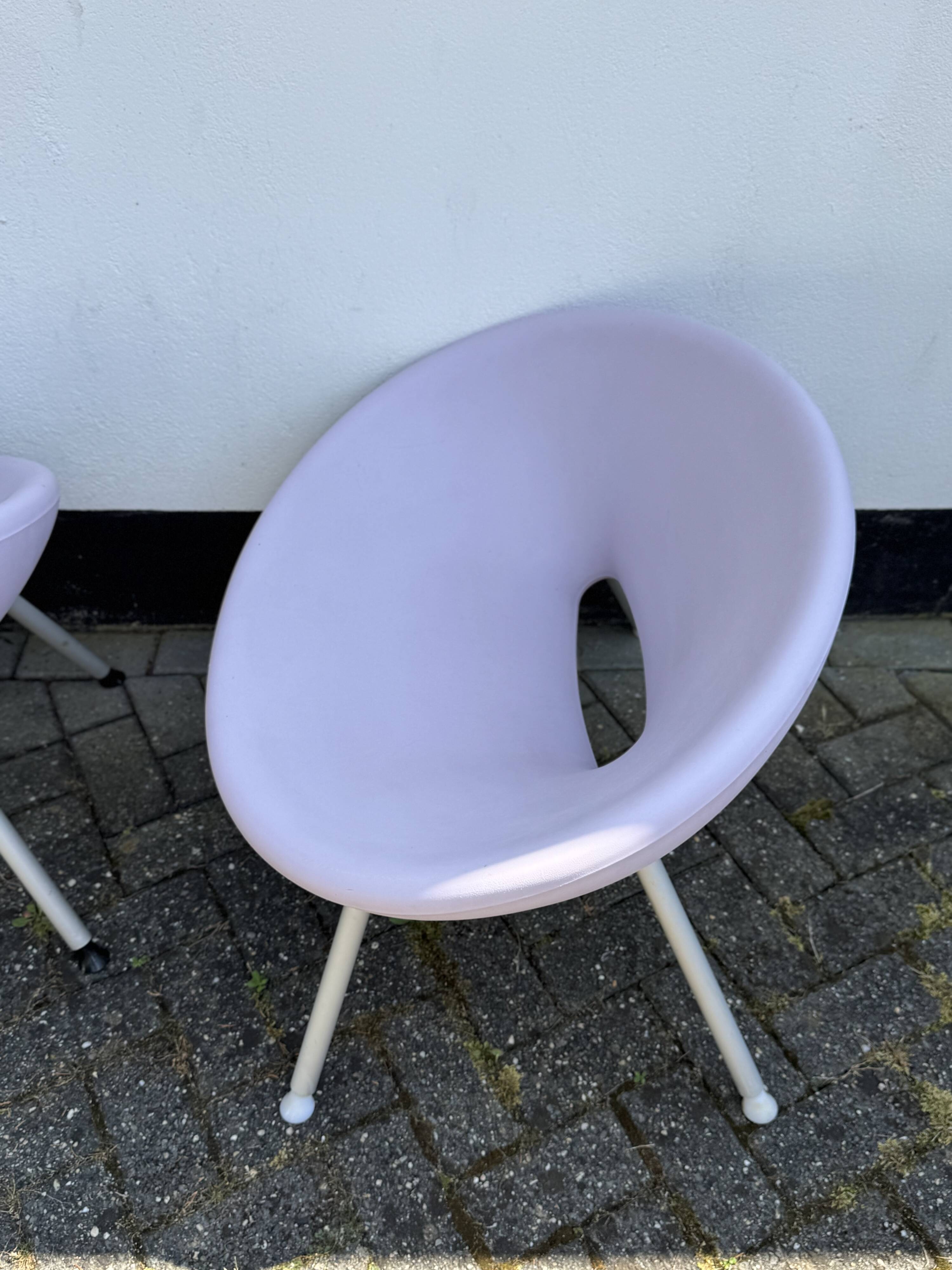 Paire de chaises Ploof de Philippe Starck pour Kartell