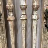 Patinated locker room