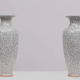 Set Large Chinese Handmade Antique ice Crack Glaze vases