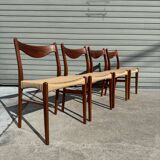 4 Danish chairs by Arne Wahl Iversen