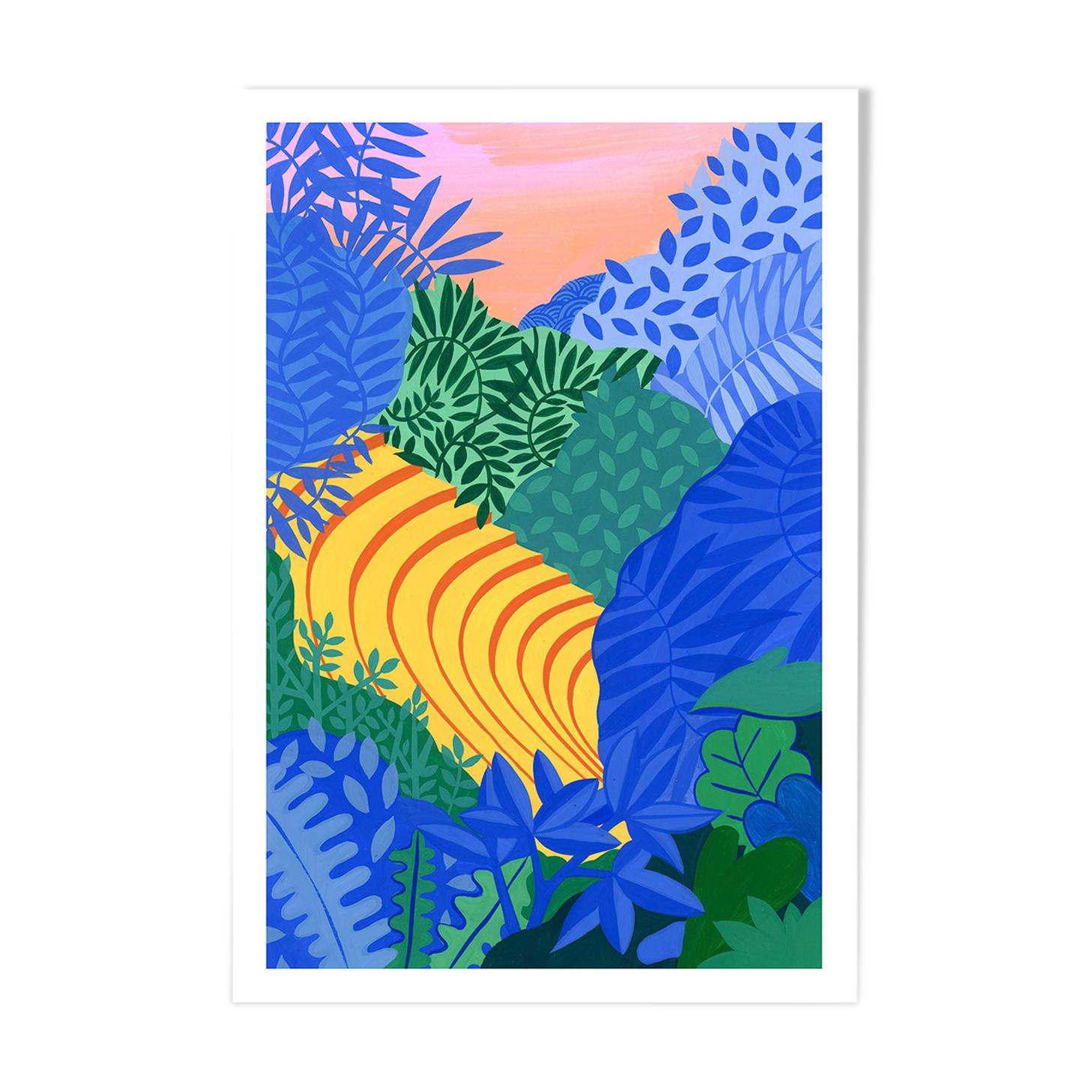 Original painting, ancient theatre