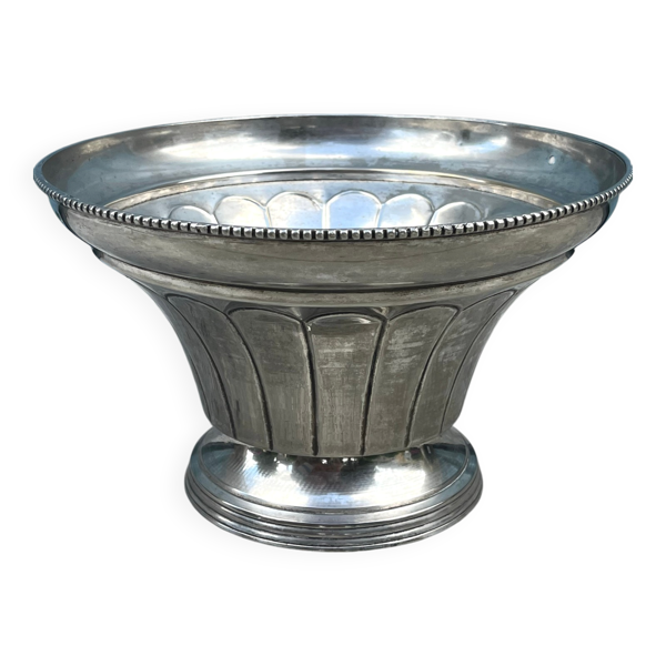 Bol de centre de table en coupe à champagne / seau à vin de style Sheffield