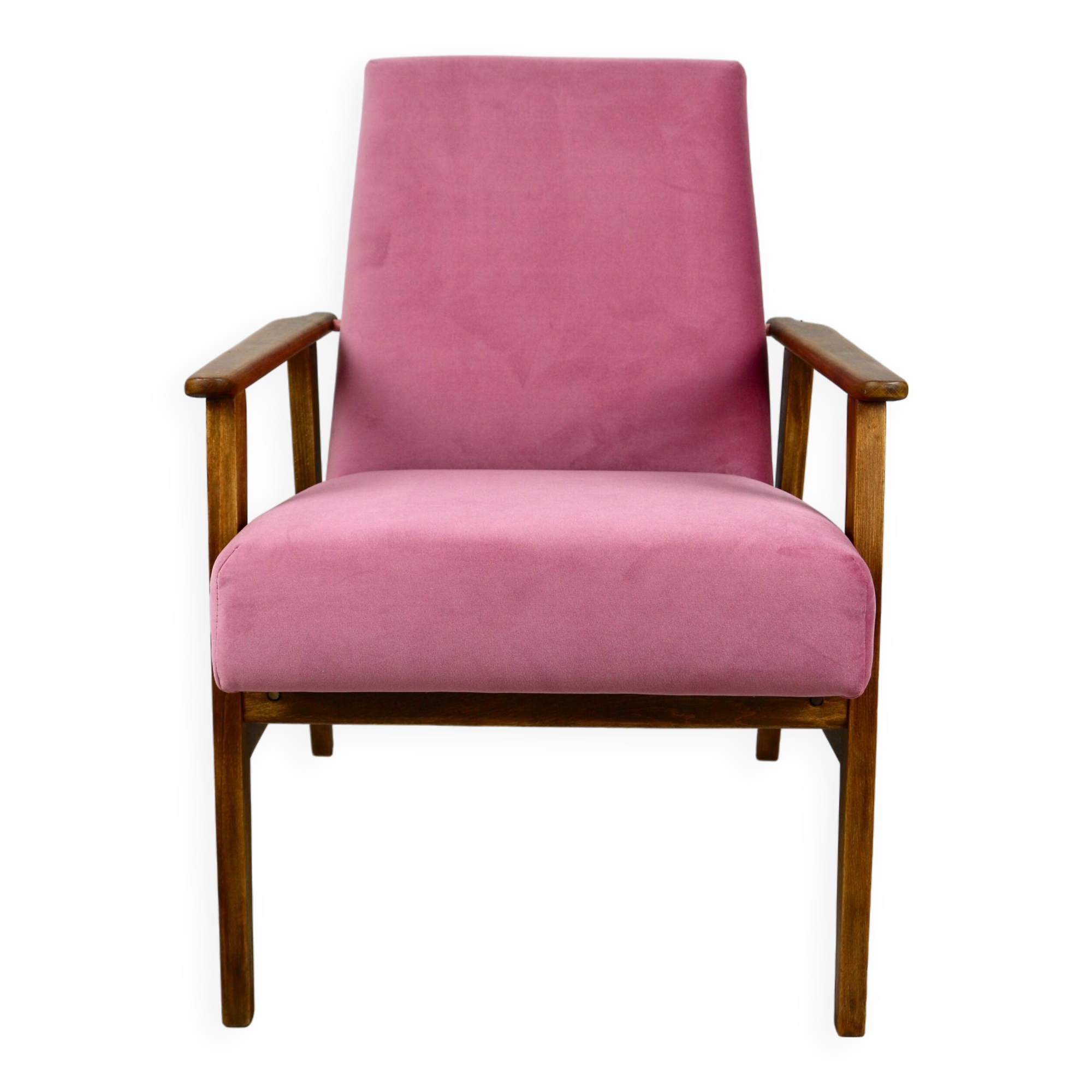 Fauteuil Renard Rose Vintage, 1970s