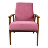 Fauteuil Renard Rose Vintage, 1970s