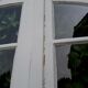 Oak arched bay window door H219xW267,5 small tiles