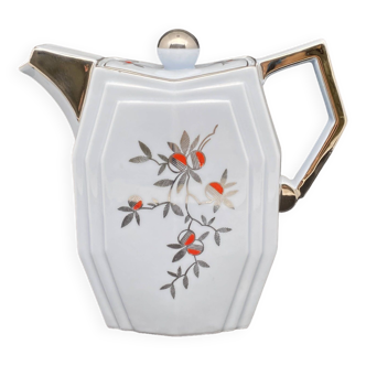 Théière/cafetière en porcelaine Vintage