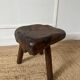 Brutalist tripod stool