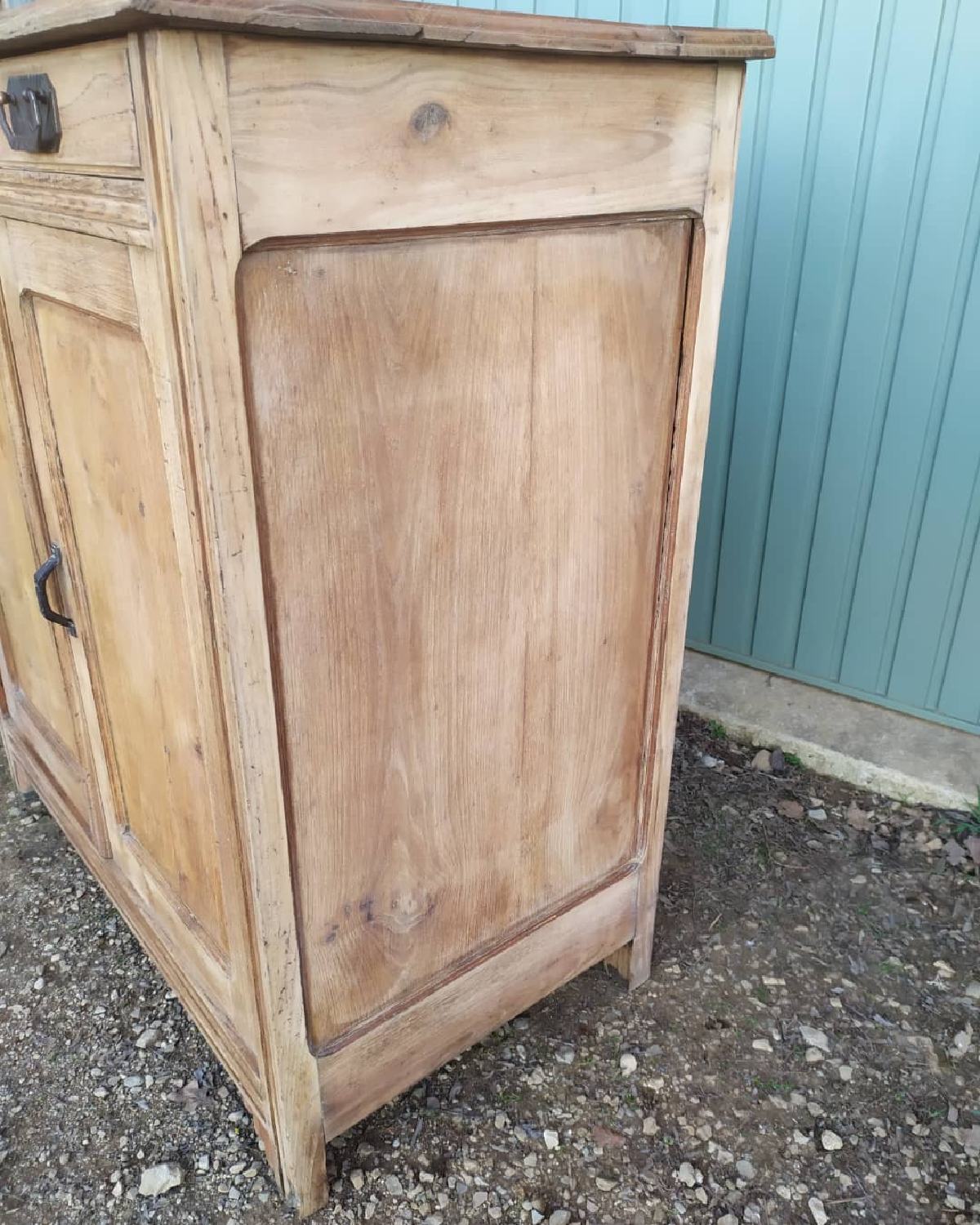 Parisian buffet raw wood