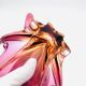Coupe Murano - Sommerso - Orange & Rose