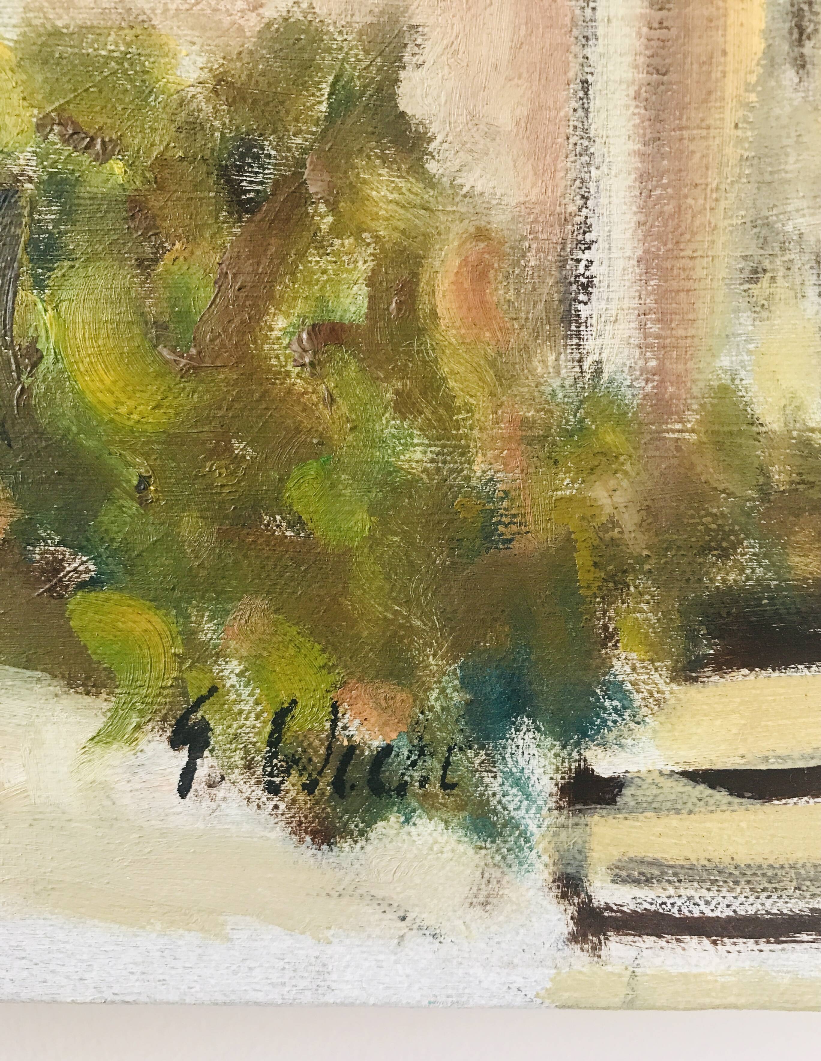 Acrylic on wooden frame