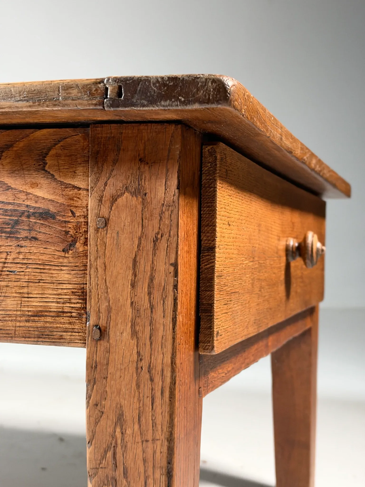 French coffee table 19th century oak