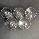 2899 – 5 Saint Louis wine glasses Jersey service In strong cut crystal