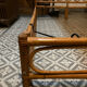 Rattan bed 140x190 cm